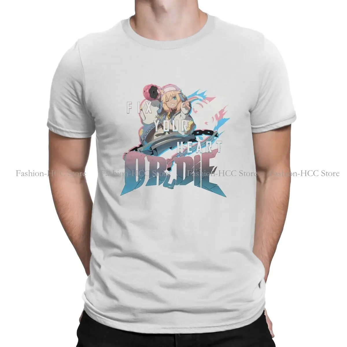 GUILTY GEAR -STRIVE Polyester TShirts Brisket Personalize Homme T Shirt Funny Clothing