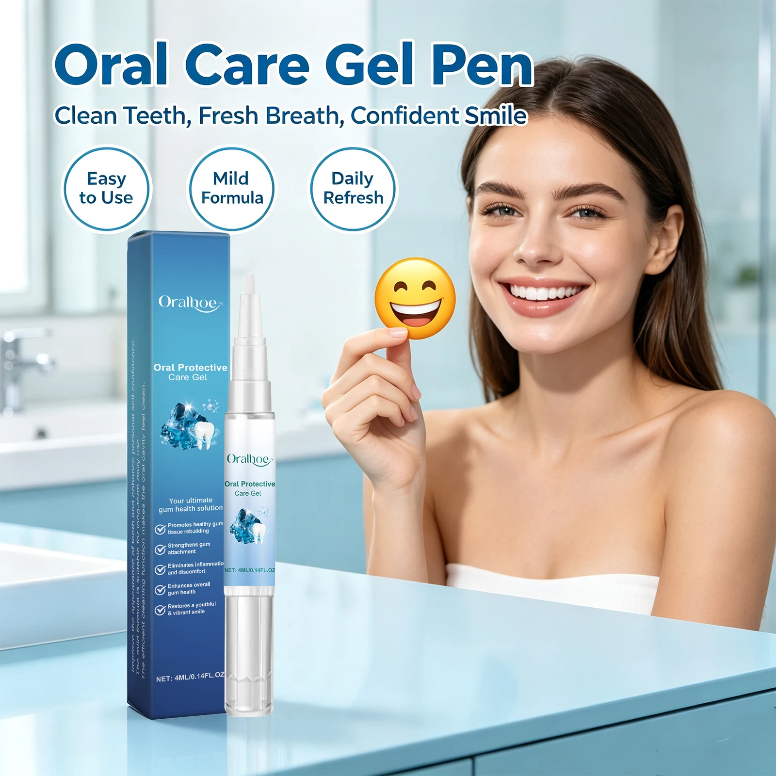 Teeth Whitening Gel Pen for Ye - огляд і ціна Teeth Whitening Gel Pen