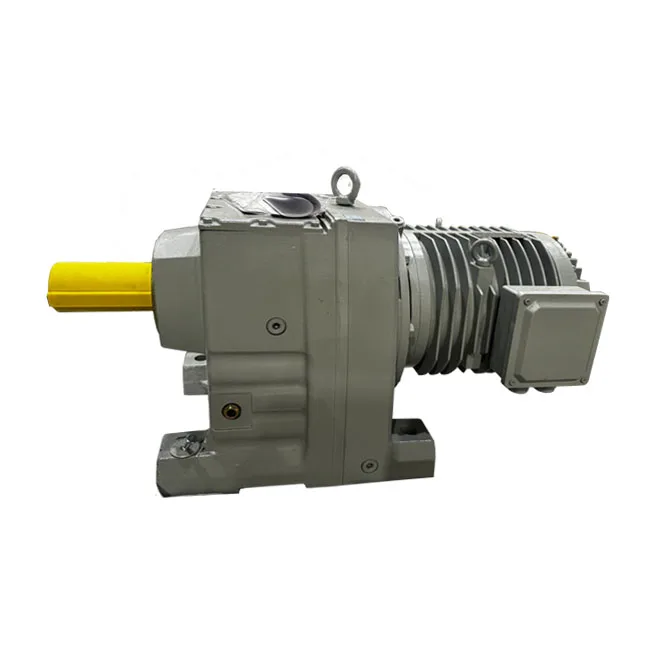 

R Series Inline bevel helical Geared Motor worm speed reducers helical gear reducer Helical gearbox reducer