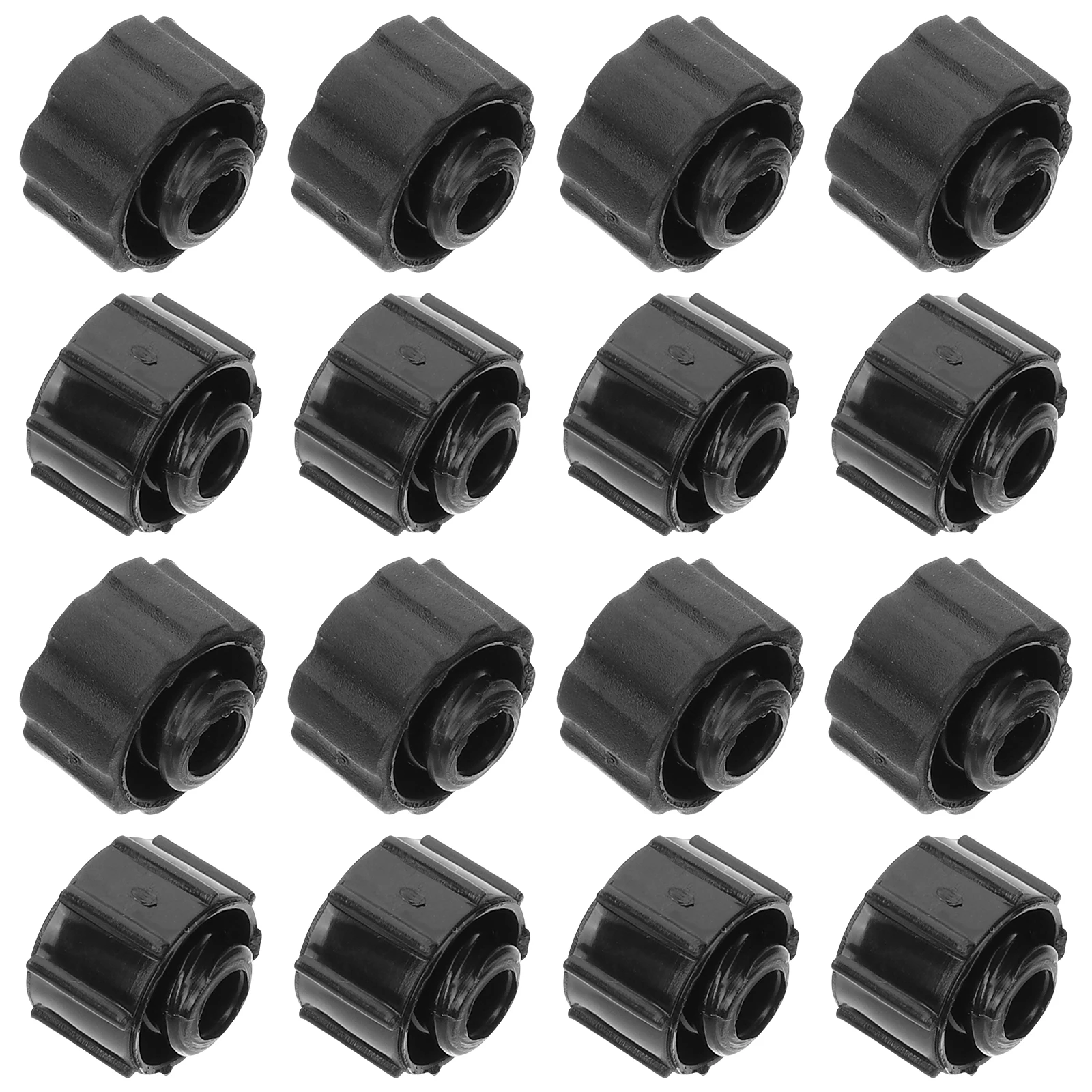 

50 pcs Syringe Tip Caps Black For Dispensing Needle Glue Applicator Laboratory Supplies Luer Lock End Caps Syringe Adapter Plug