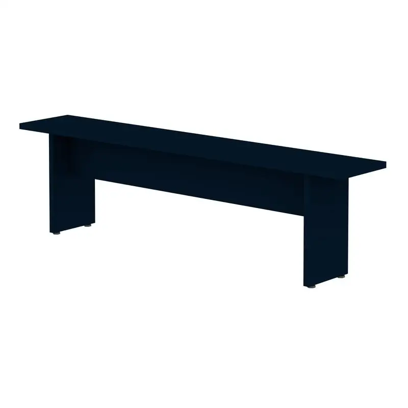 

Modern Dining Bench in Midnight Blue
