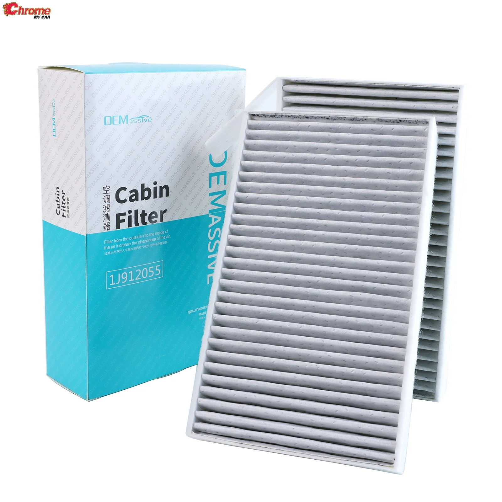 2PCS Pollen Cabin Air Filter Activated Carbon Accessories 1107681-00-A For Tesla Model 3 Model Y 2017 2018 2019 2020 2021 2022