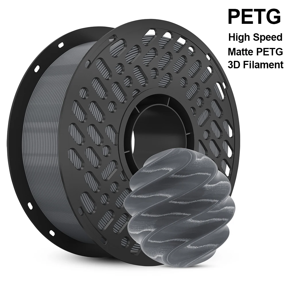

1KG High Speed Matte PETG 3D PLA Filament 1.75mm 3D Printing Materials 100% No Bubble for 3D Printer DIY Gift Handmade Model