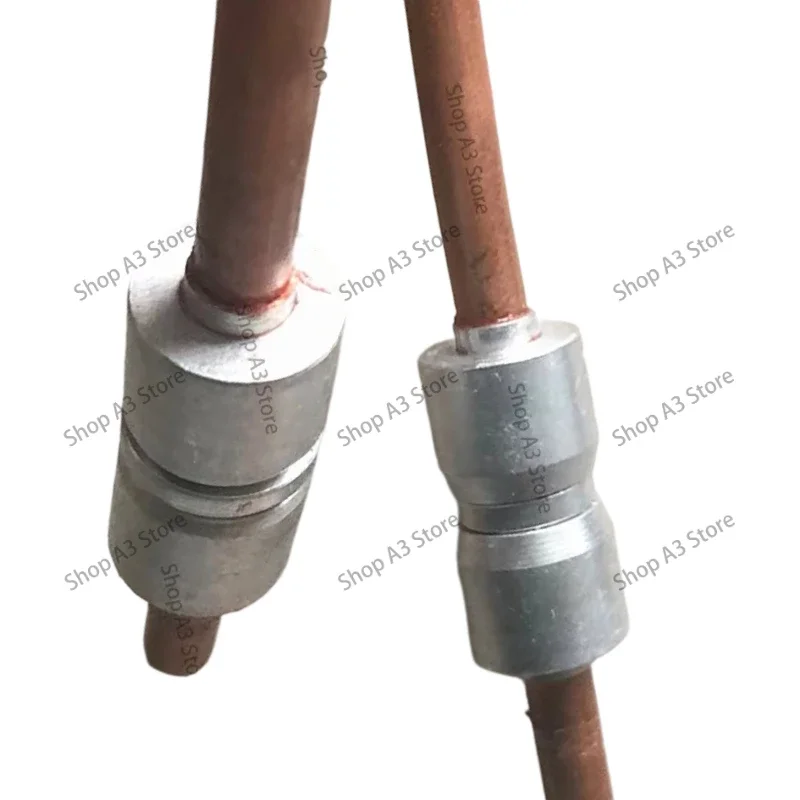 Solder-Free Lok Ring Connector, Compound Quick Seal Fitting for Copper Aluminum Pipe, HVAC Refrigeration Consumable Joint