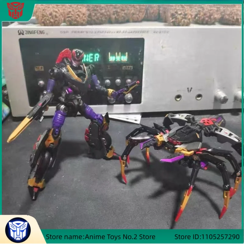 Transformerende speelgoedrobot Movie Studio-serie MP-46 Bw Airachnid Blackarachnid Anime-actie Populaire favorieten Vervorming Optimus