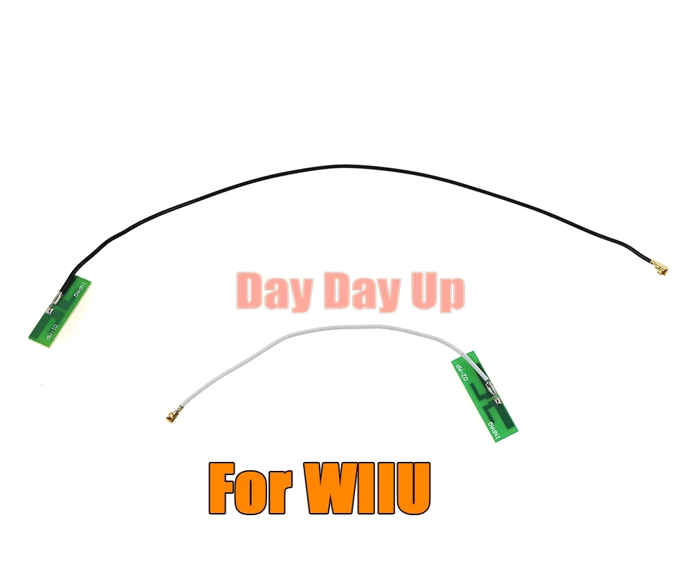 2PCS For Wii U Antenna Black Long Short White For WiiU PAD Controller Wireless Card WIFI Antenna Cable