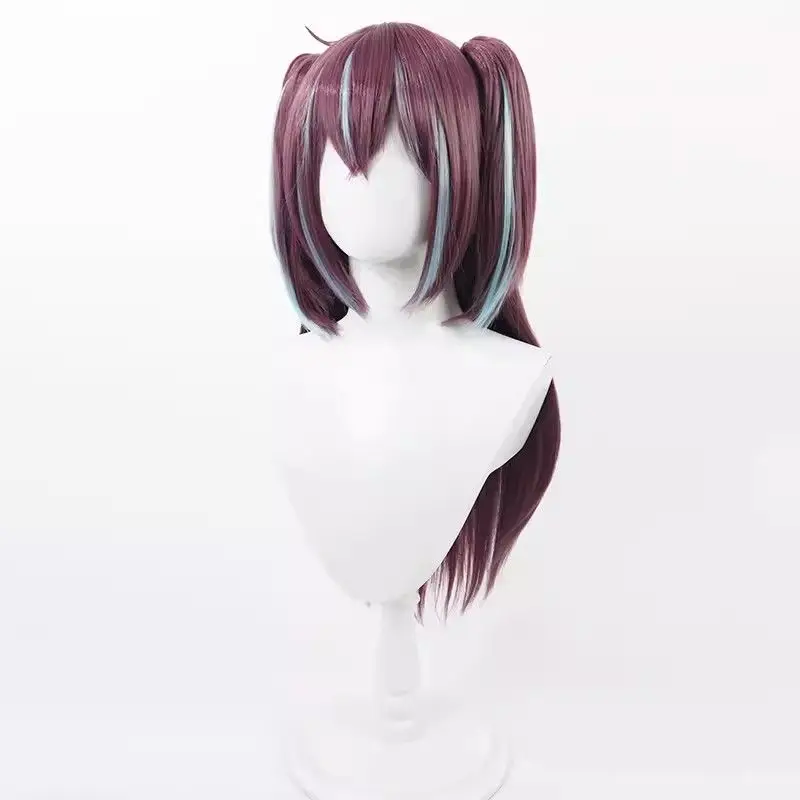 Matama Akoya Perücke Anime Ich bewundere magische Mädchen sprudeln über magische Mädchen Cosplay Haar Party Rollenspiel Kostüm Perücken Perücke Kappe