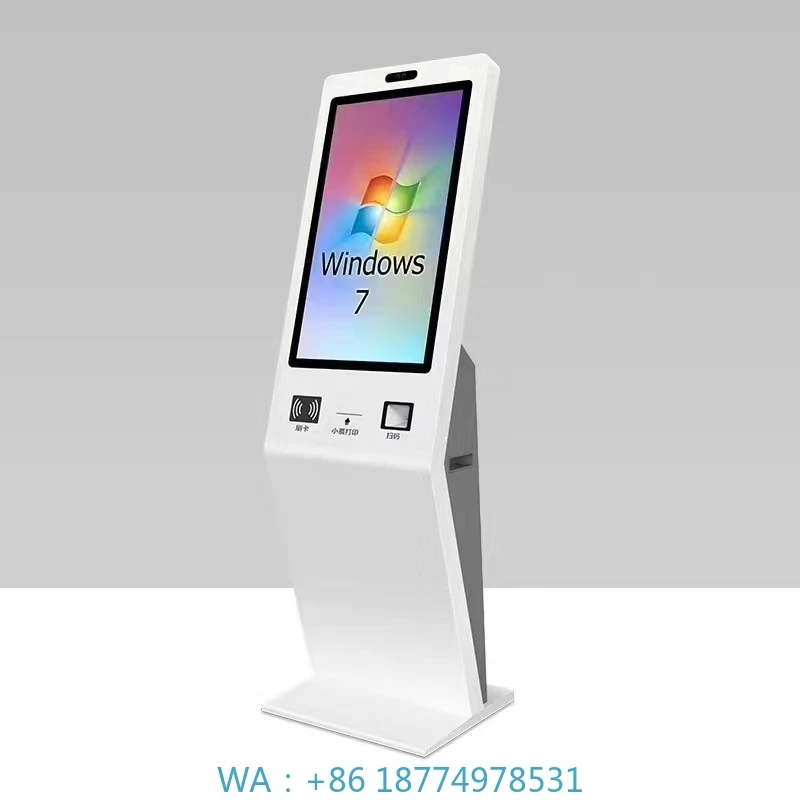 

Self-Service Ordering Machine With Thermal Printer and Qr Code Scanner Cheap Payment Kiosk Restaurant