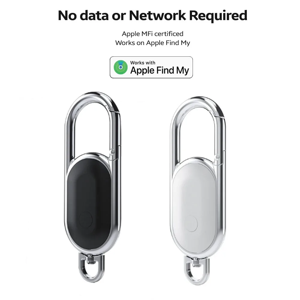 

Умный Bluetooth анти-потерянный брелок-брелок с сигнализацией GPS Apple find my ключ трекер искатель карабин брелок для ключей