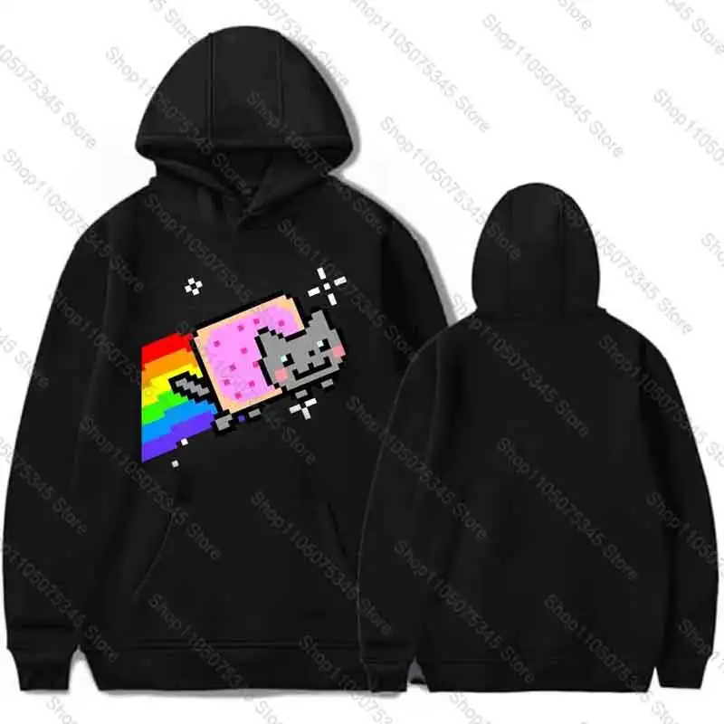 سترة بغطاء للرأس مطبوعة جمالية لطيفة 2000s بأكمام طويلة وبطانة من الصوف Y2K ملابس نسائية على شكل نجمة هاراجوكو ملابس قوطية كلاسيكية جرافيك #3