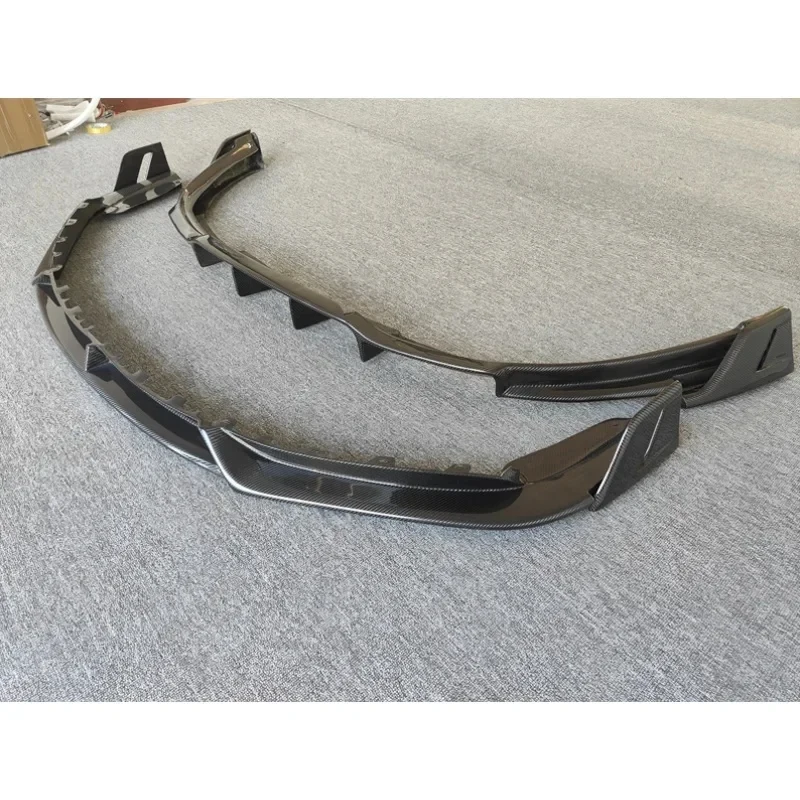 

High Quality A Style Carbon Fiber Front Bumper Lip Rear Diffuser Body Kit