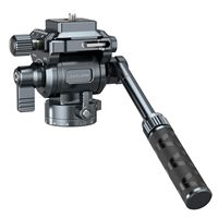 Leaplight Hydraulic Ball Head Double Panoramic Multi-functional With Handle Quick Release Plate Tripod Head For Camera Phone