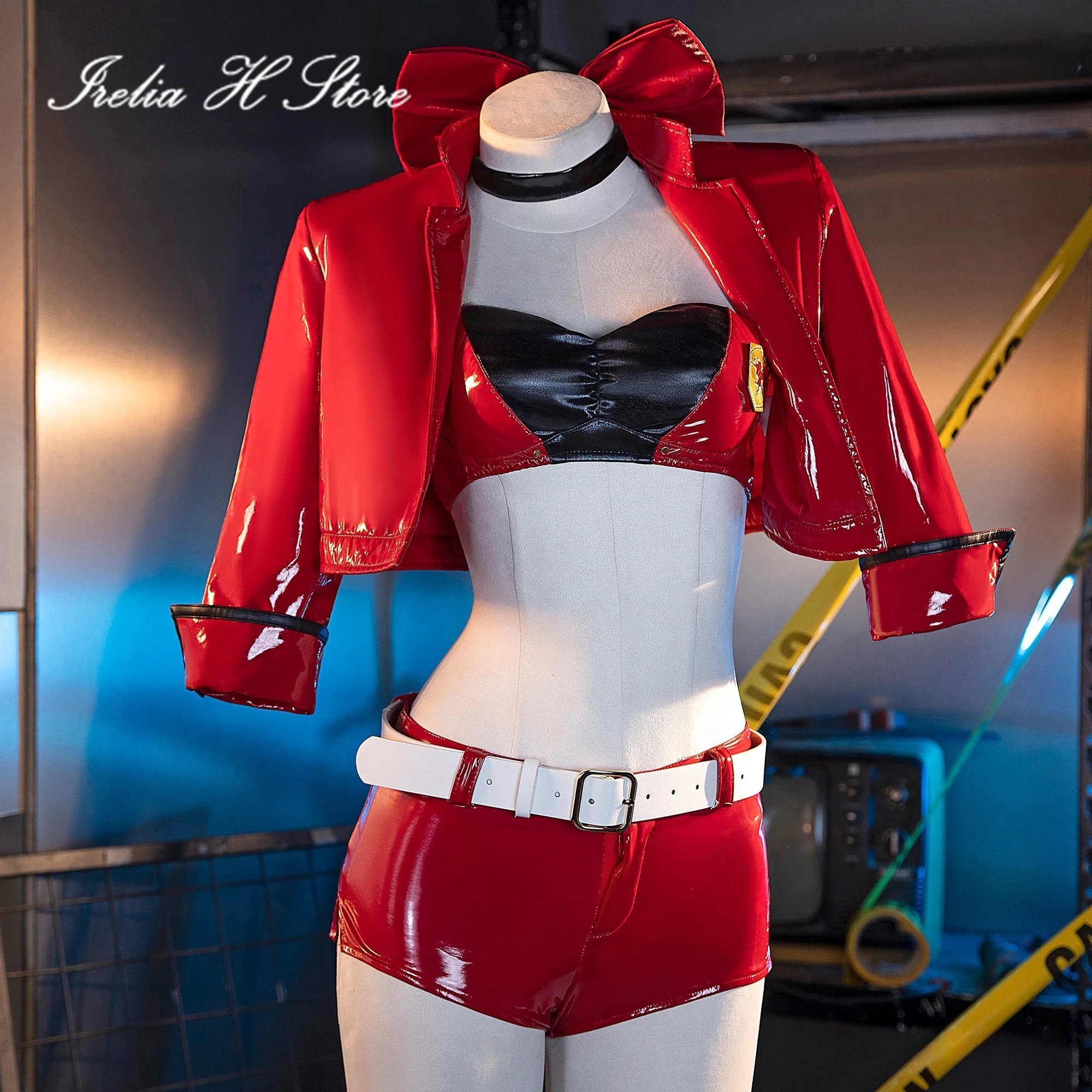 

Irelia H Store FGO Cosplay Fate Grand/Order saber Cosplay Costume Game Stronger saber Red Racing Suit Halloween Costume