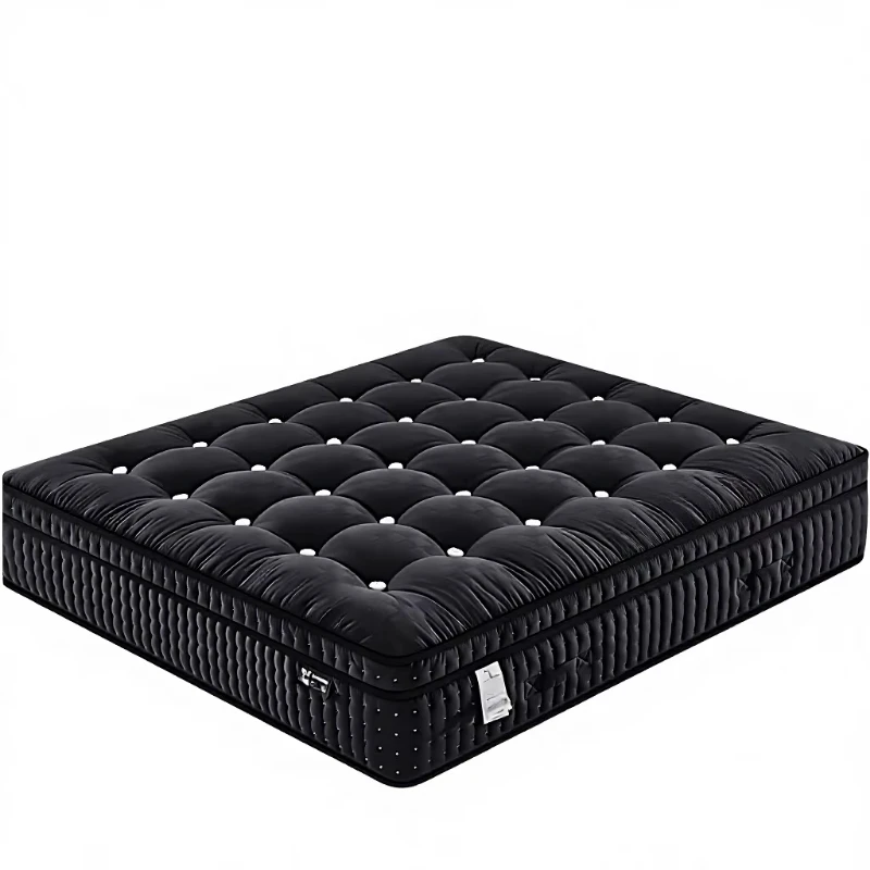 All handmade American style glue-free spine protection four-leaf clover spring horsehair upholstered home bedroom double bed