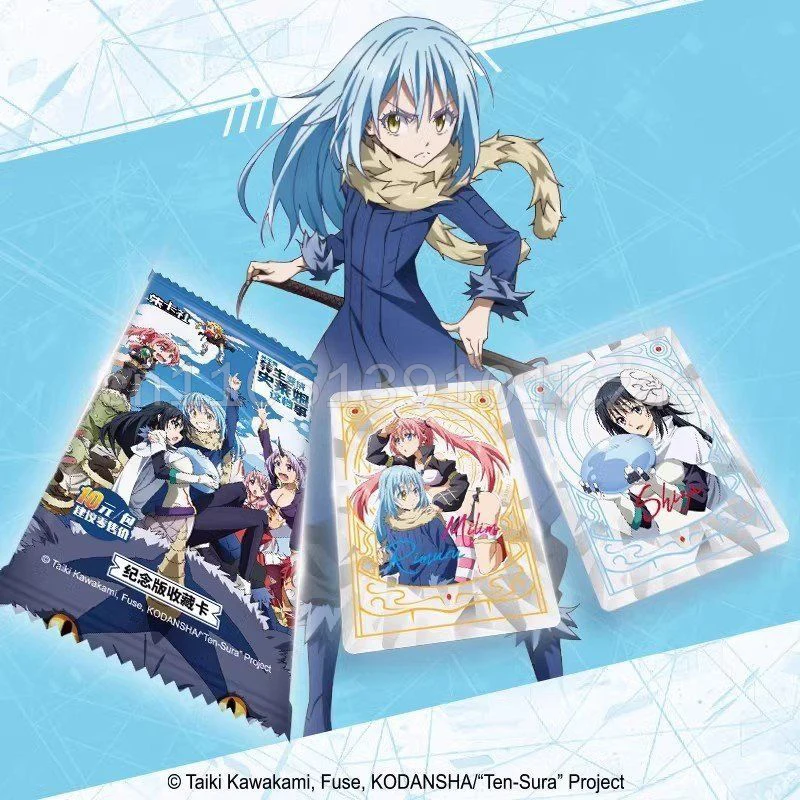 

Original Anime That Time I Got Reincarnated As A Slime Cards Booster Packs Tcg Ccg Collectable Trading Card Christmas Gift Toy