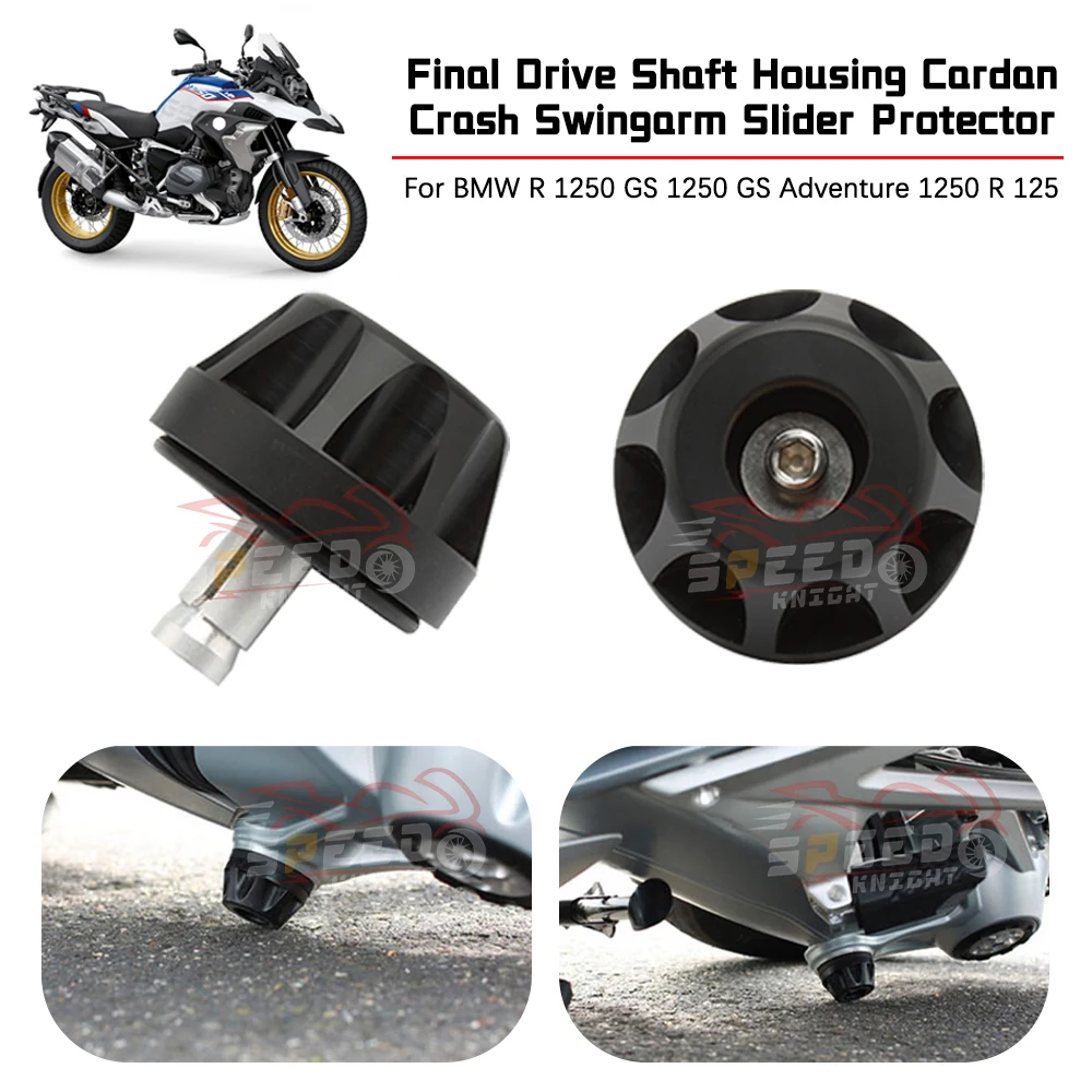 

Motorcycle Final Drive Shaft Housing Cardan Crash Swingarm Slider Protector Cover For BMW R 1250 GS 1250 GS Adventure 1250 R 125