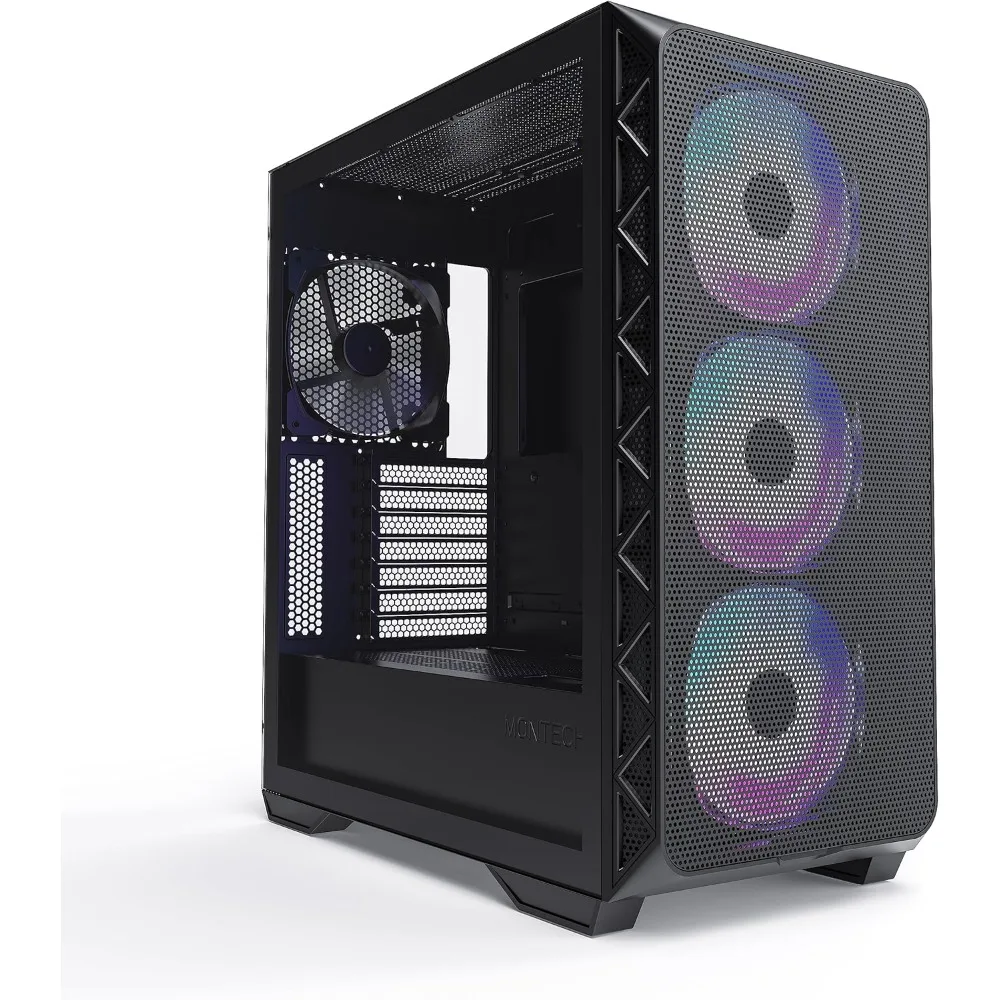 

AIR 903 MAX, E-ATX Mid Tower Case, High Airflow, 3X 140mm ARGB PWM & 1x 140mm PWM Fans Pre-Installed,