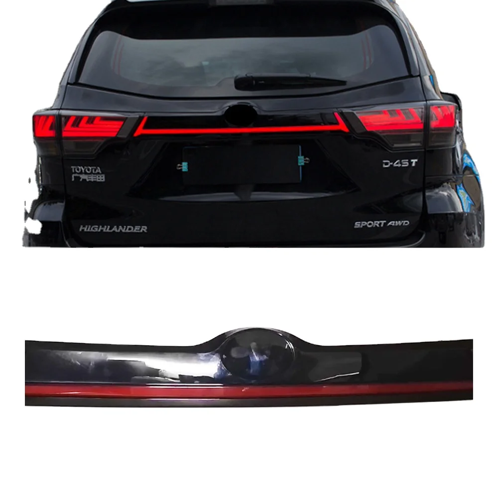 HGD Fit for Toyota High lander 2015-2019  Led tail lamp  Rear Trunk spoiler Lamp  tail light