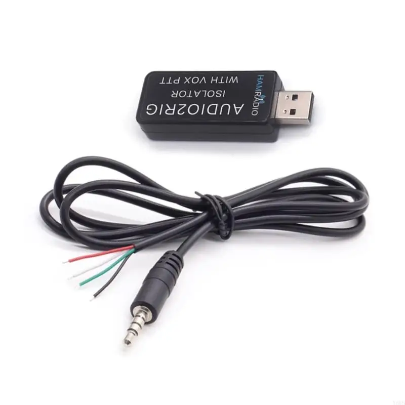 

Y88B Radio Connectors Digital Modes Interfaces USB2R1G Package for Computer DIY Use ABS Construction