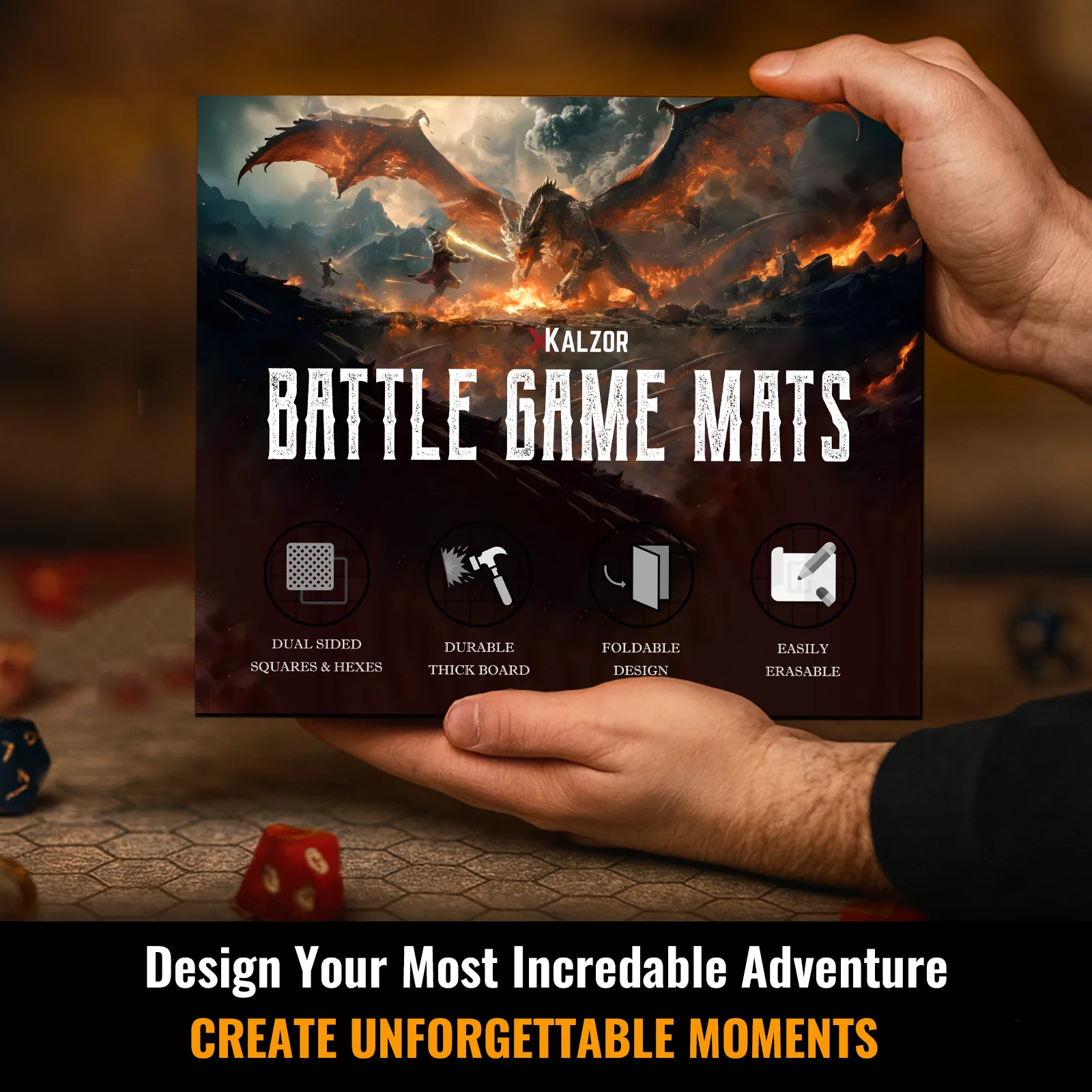 مجموعة لوحة ألعاب قتالية قابلة - مراجعة Board Game Template وسعره