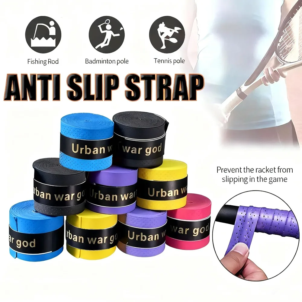 

Anti-slip Sweatband Badminton Grip Tennis Overgrip Sport Tape Windings Over for Fishing Rod Racket Volleyball Net