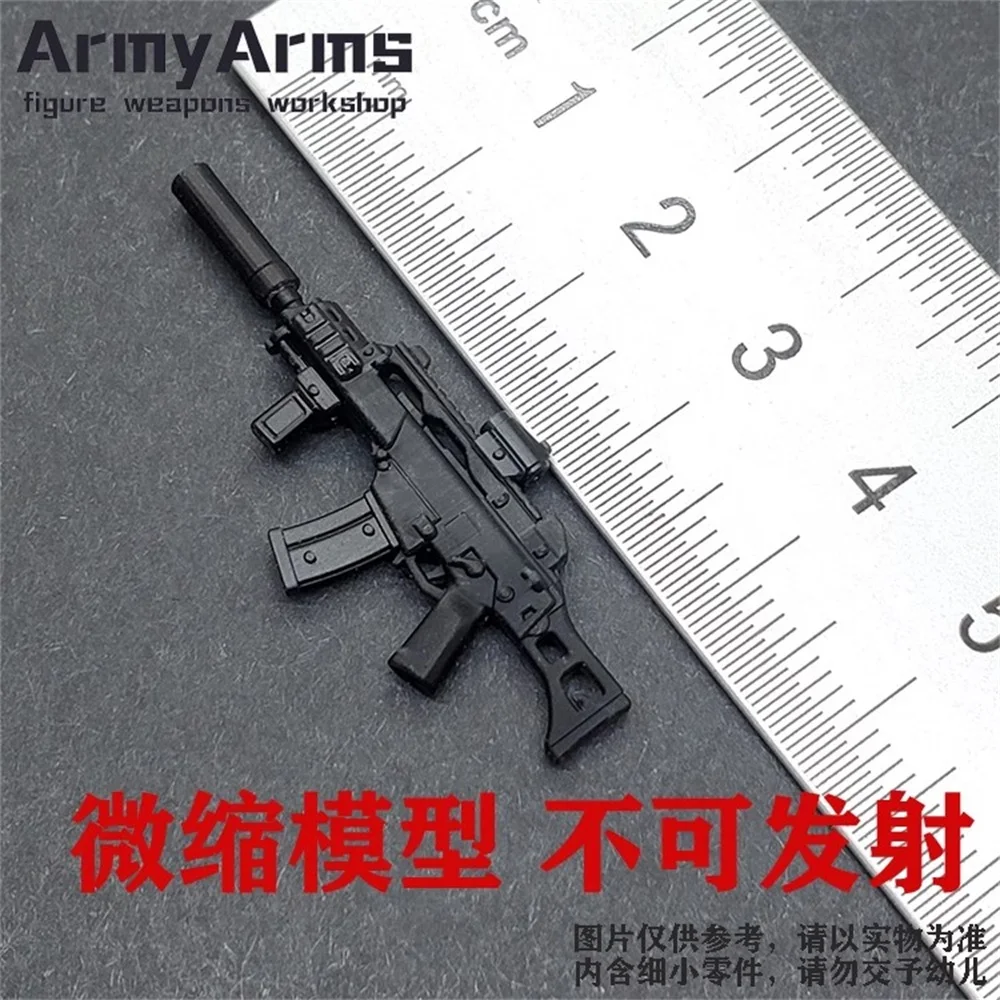 الحلزون ArmyArms 1/50 دمية الجندي حوالي 4 سنتيمتر G36 بندقية لعبة مجسمة الملحقات لا إطلاق هدية في الأوراق المالية