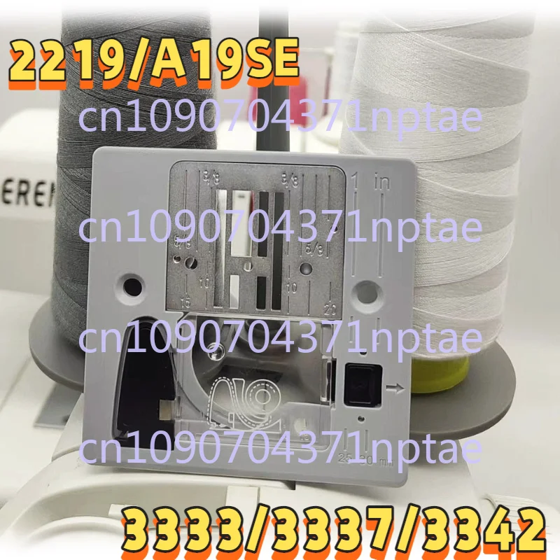 Complete List of Household Sewing Machine Accessories A19 Straight Single Hole Needle Plate Suitable for 3333 3342 2219A