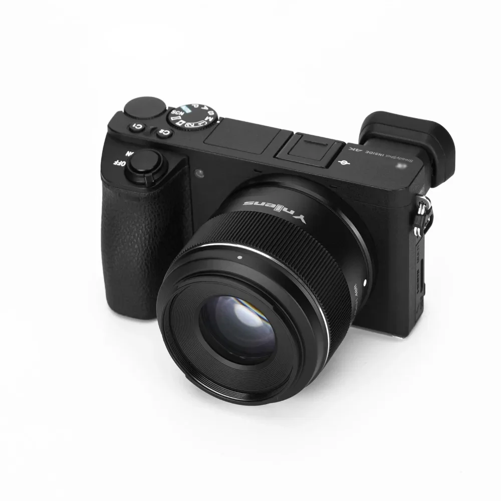 Yongnuo YN50mm F1.8 S DA DSM عدسة APS-C عدسات تركيز تلقائي لسوني A6000 A6300 A6400 A6500 NEX7 كاميرا بدون مرآة