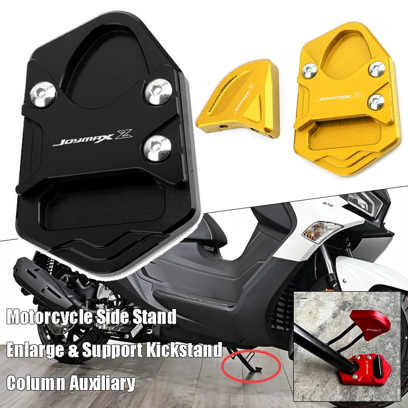 

Motorcycle Side Stand Enlarge & Support Kickstand Column Auxiliary For SYM JOYMAX Z300 Joymax Z 300 JOYMAX F300 Accessories