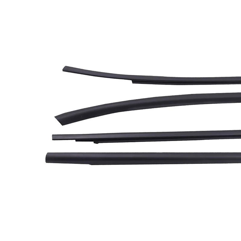 Car Window Glass Trim Sealing Strip For Hyundai IX35 82210-2S000 2010-2015 Car Accessories Waterproof Black Rubber Weather Strip