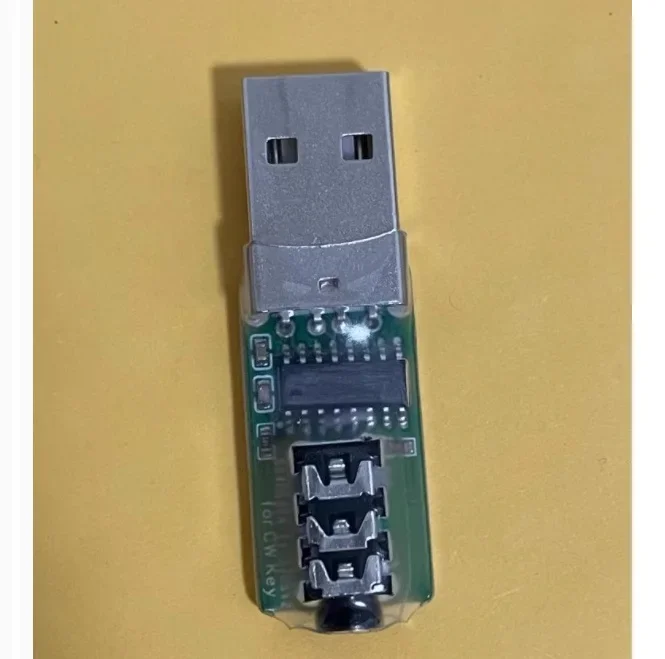 1PCS For VBand Morse USB Key Trainer Vband Mobile Phone Computer Connector Code Trainer Telegraph Trainer Key Connection