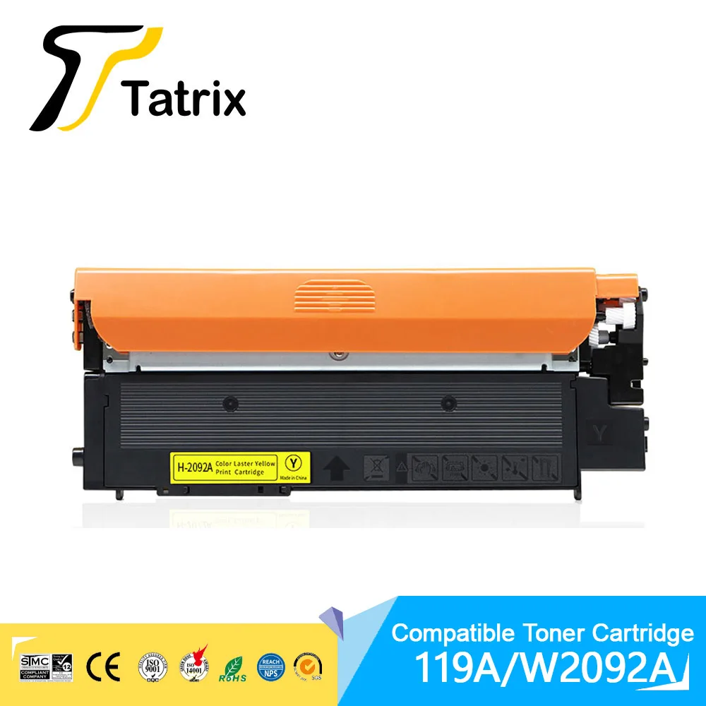 Tatrix For hp 119A Compatible Toner Cartridge W2090A W2091A W2092A W2093A For HP Color Laser 150a/150nw MFP 178fnw/ MFP 179fnw