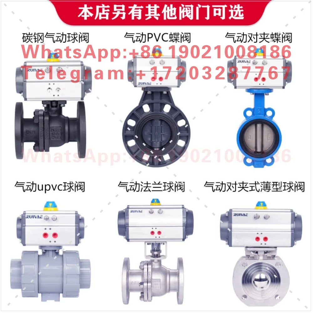 Q611F-16P Pneumatic Ball Valve 304 Stainless Steel Thread Three-piece DN15 20 25 32 40 50