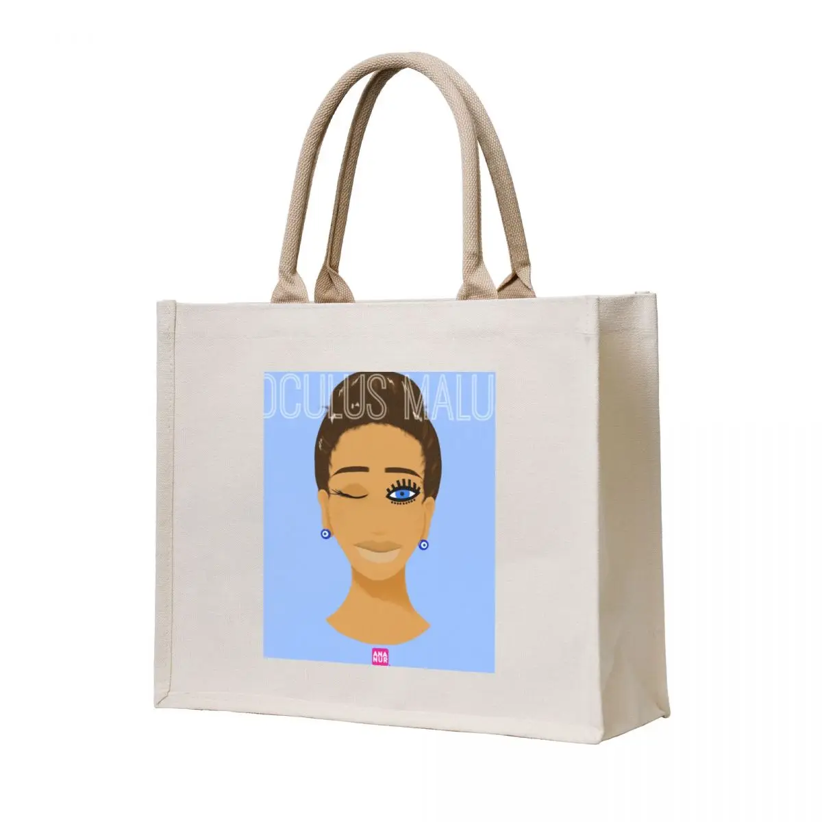 

Oculus Malus (evil eye) Tote Bag tote bags cloth bags personalized tote shopping bags foldable shopper bag woman