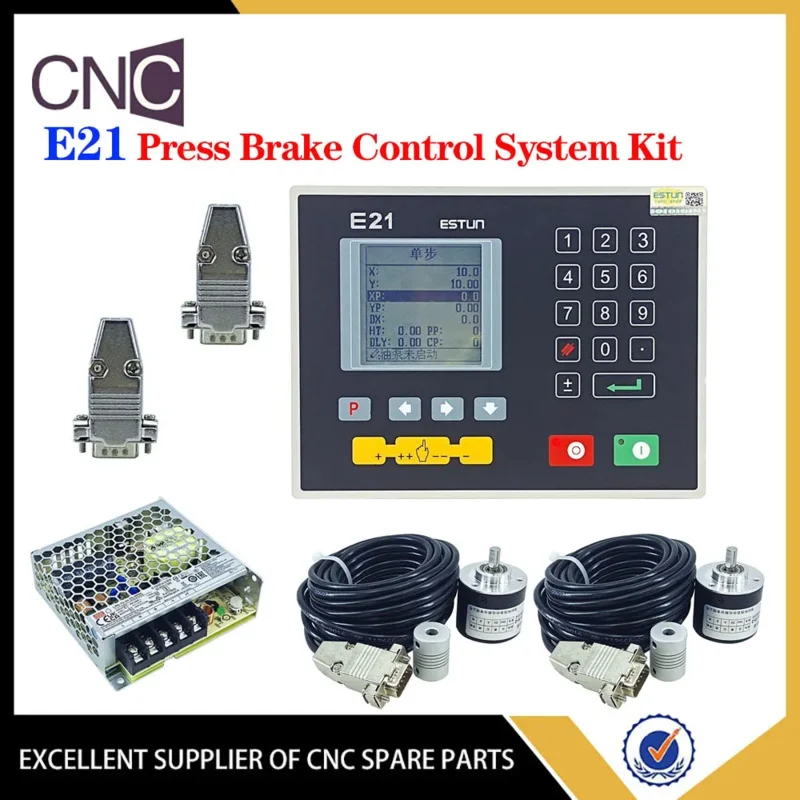 Estun E21 control system Bending machine controller Two encoders DC switching power supply offline operation