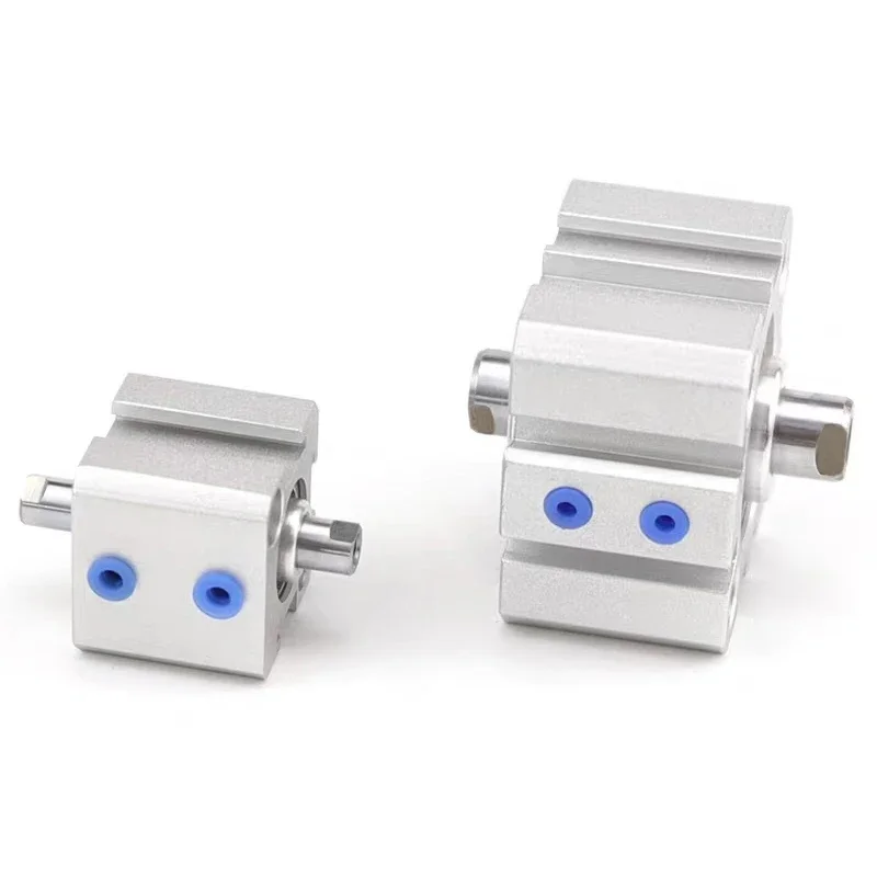 Thin Cylinder Double Outlet Double Head Double Shaft Bidirectional SDAD20/25/32/40/50/63/80/100X10X15