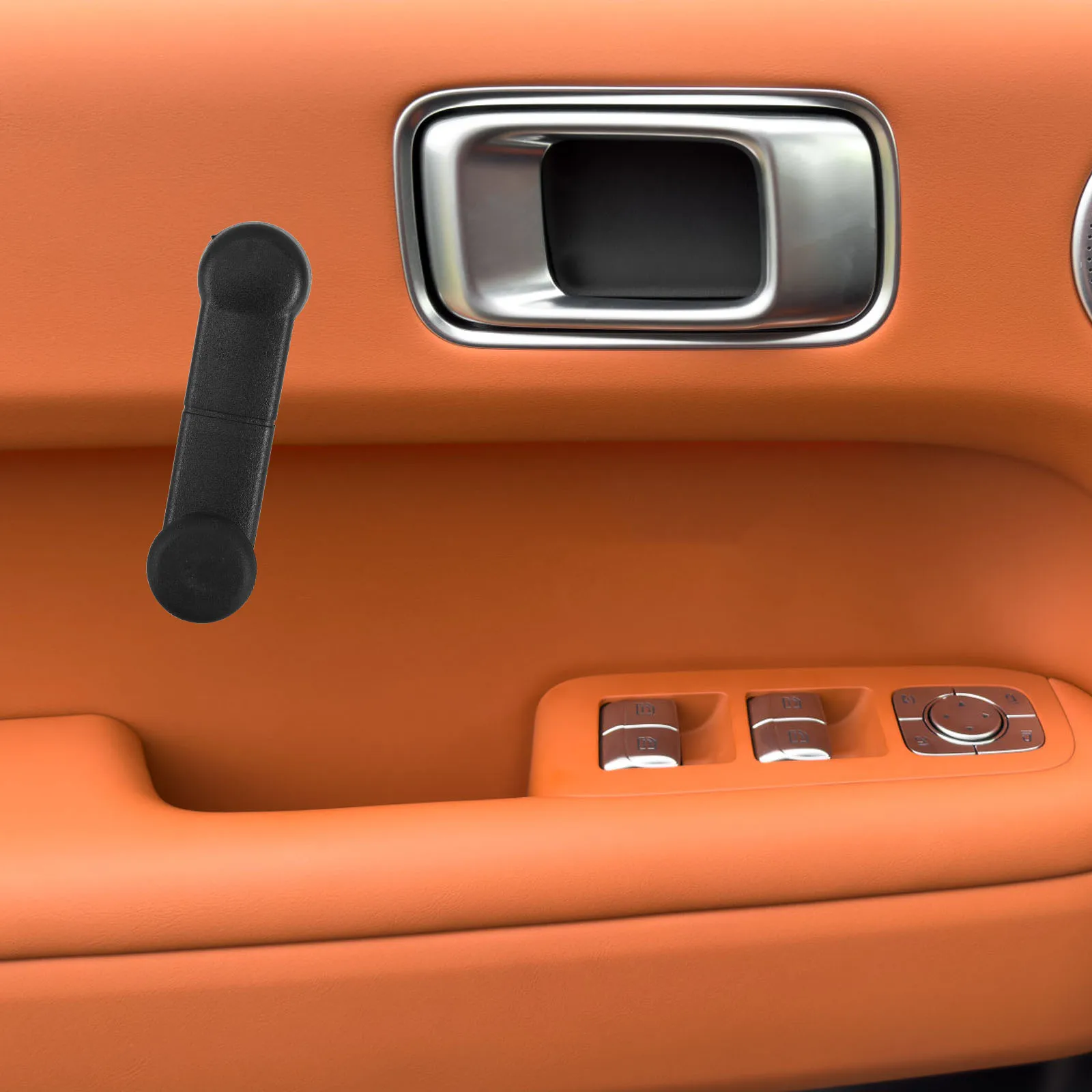 

Universal Car Window Crank Handle Replacement Smooth Durable Plastic Manual Window Lever Easy Install Compatible For Ford