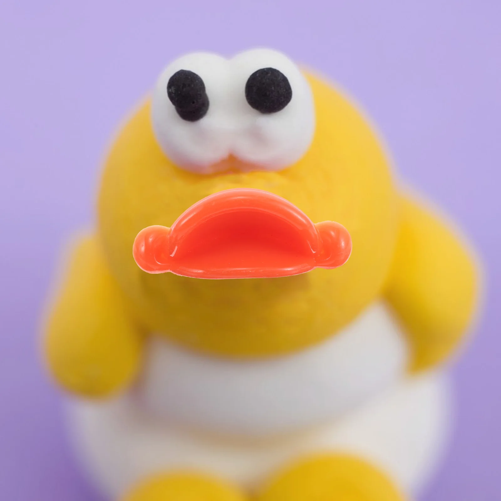 

20 Pcs Little Yellow Duck Material Bag Craft Making Accessory Plastic Animal Beak Duckbill DIY Mouth Crafts