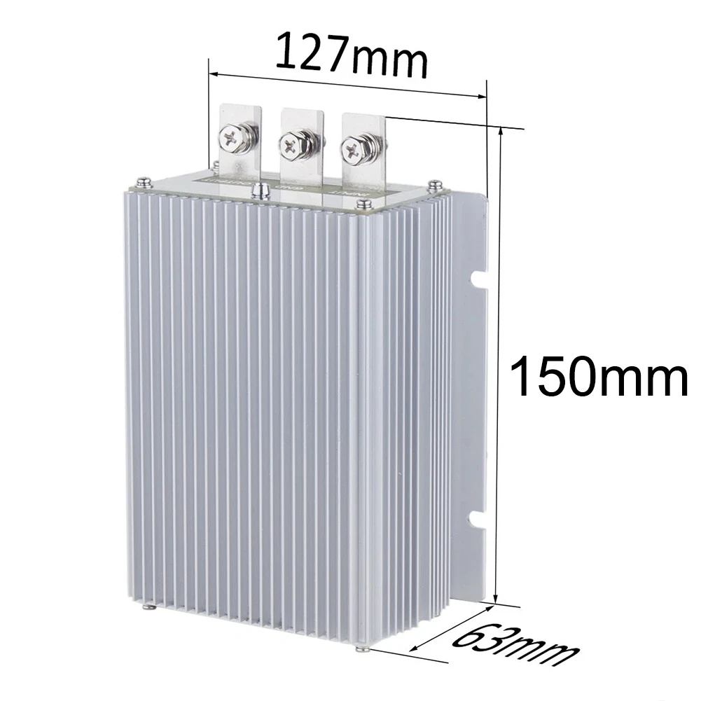 12V Voltage Regulator DC-DC Step-Down Converter For Off-grid Power Ripple 100mV IP68 Waterproof Industrial-grade Converter