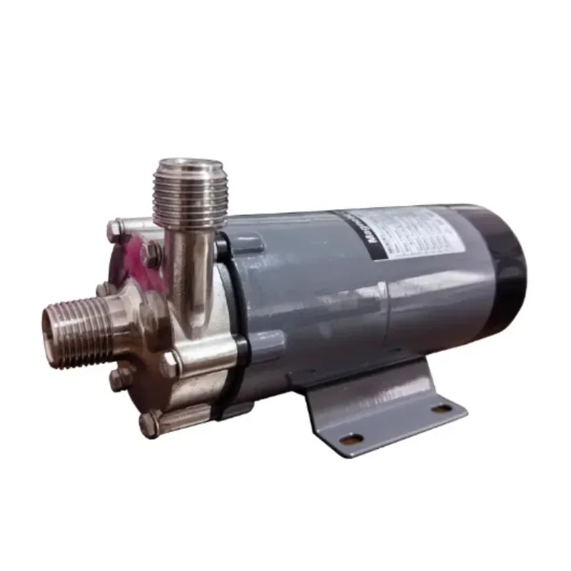 15RM High Temp Water Circulation Pump 220V, Stainless Steel Head Homebrew Beer Brewing Pump, Food Grade, Without Plug