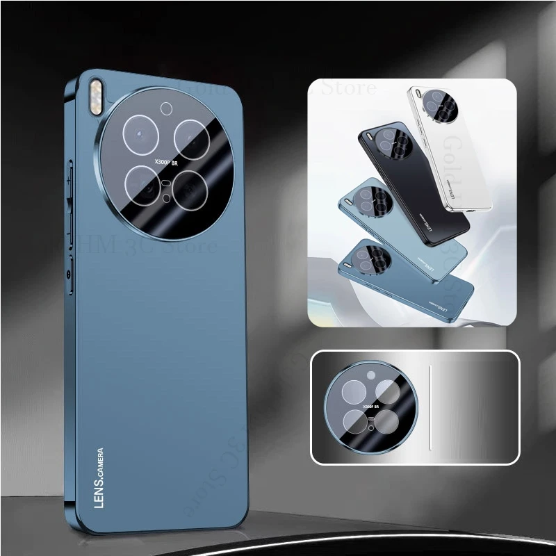 

For vivo X300 Pro X200S X200 Ultra Micro-Matte Plating Acrylic Tough Case For VIVO X200 Pro mini X100 S Pro HD Camera Protector