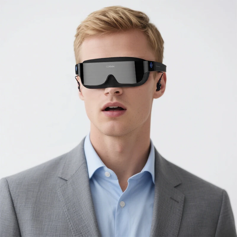 

CORNMI Immersive 3D MR Hardware Virtual Reality Smart Glasses for Private Cinema & Gaming Head Mounted Display Stock Available