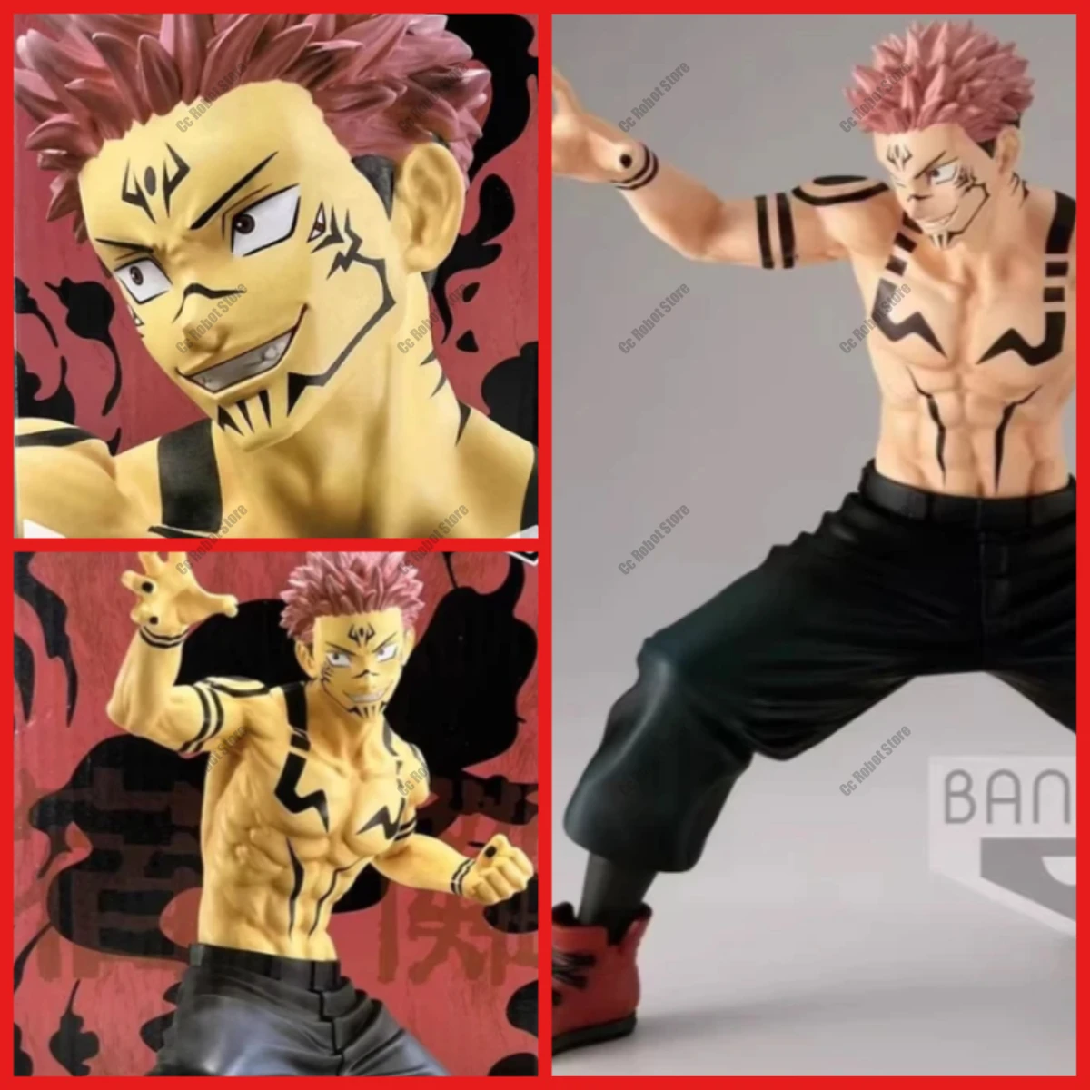 

In-stock BANDAI Original BANPRESTO MAXIMATIC 'Jujutsu Kaisen' Ryomen Sukuna Special Color Anime Figure Model Toy Gift for Kids