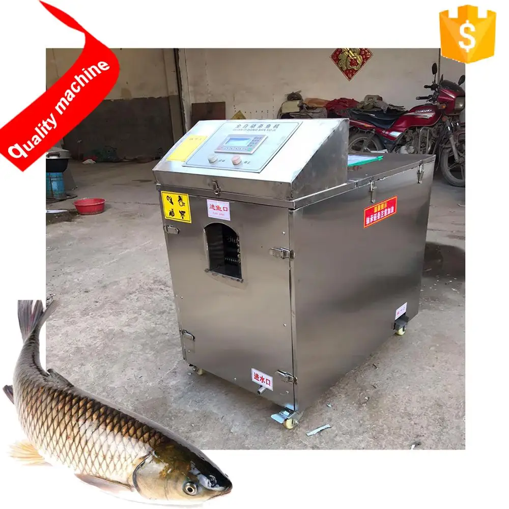 高品質自動魚洗浄機/魚殺し鱗取り機/魚フィレ洗浄機、低価格海上輸送