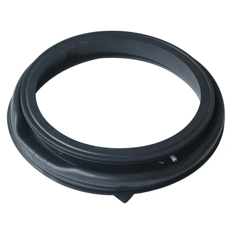 Universal Washing Machine Door Seal Rubber Gasket, Replacement Observation Window Bellows Seal Spare Accessory for Drum Washer