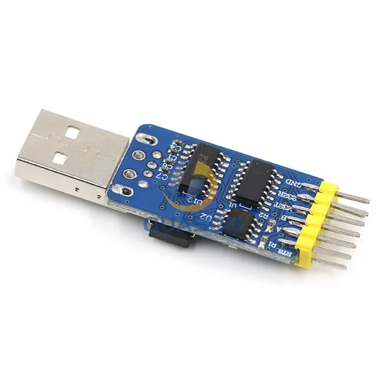 CP2102 USB-UART 6-in-1 Multifunctional(USB-TTL/RS485/232,TTL-RS232/485,232 to 485) Serial Adapter forArduino