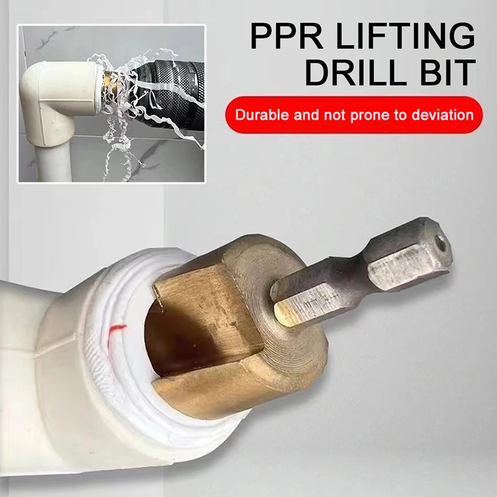 Ppr Lifting Stepped Drill Bit Multifunctional PPR Plumbing Pipe Drill Bit Plumbing Installation Repairs Accessories Tools