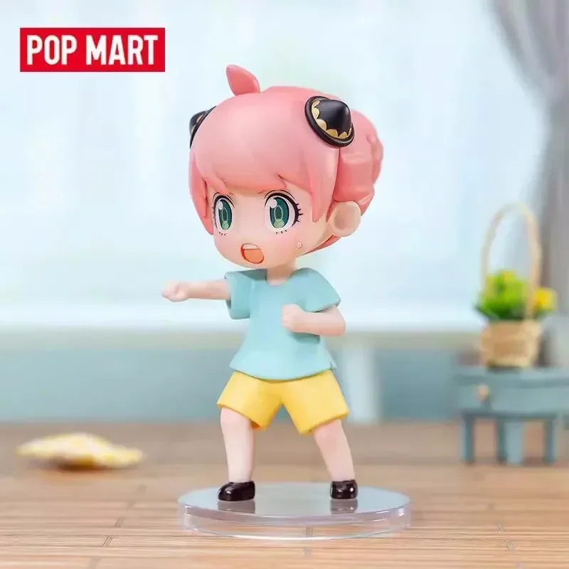 

POP MART Spy X Family Anya Series слепая коробка Guess Bag Mystery Box игрушки куклы милые аниме фигурки настольные украшения подарок