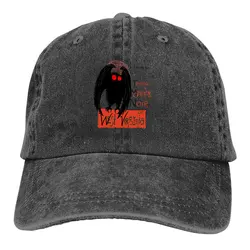 Mothman Crytozoology Legend Design Baseball Cap Men Hats Women Visor Protection Snapback Mothman Humanoid Creatures Caps