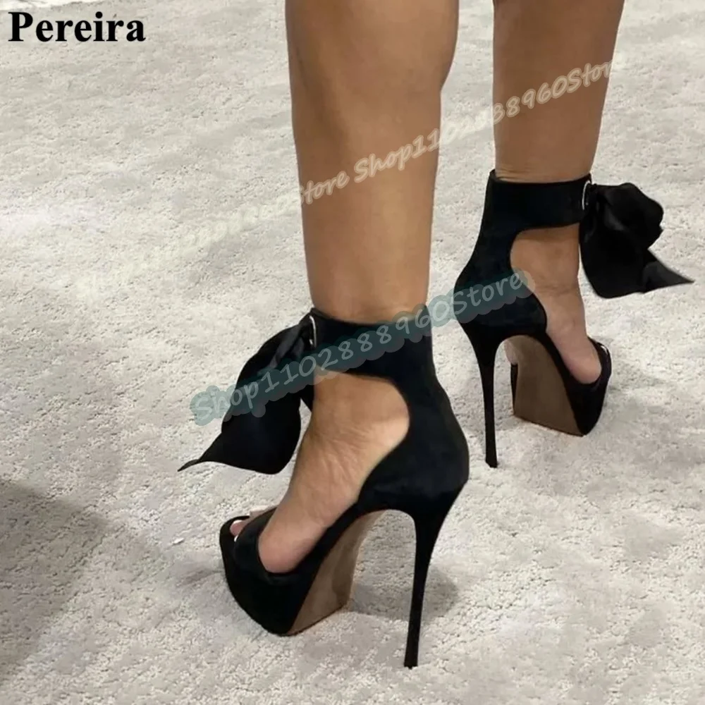 รองเท้าส้นสูงแบบรัดส้นสีดำ สายรัดริบบิ้น ส้นบาง สำหรับผู้หญิง แบบผูกเชือก เปิดนิ้วเท้า สไตล์ลำลอง แฟชั่น Zapatos Para Mujer